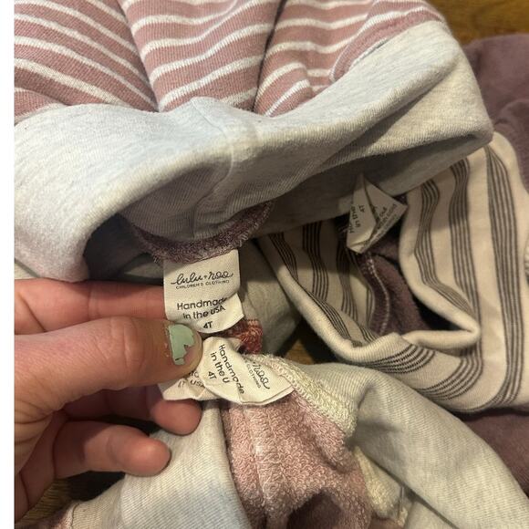 Lulu + Roo Shorties - 4T - Girls Comfy Shorts - Lot of 4 beachy casual boutique - Picture 11 of 12